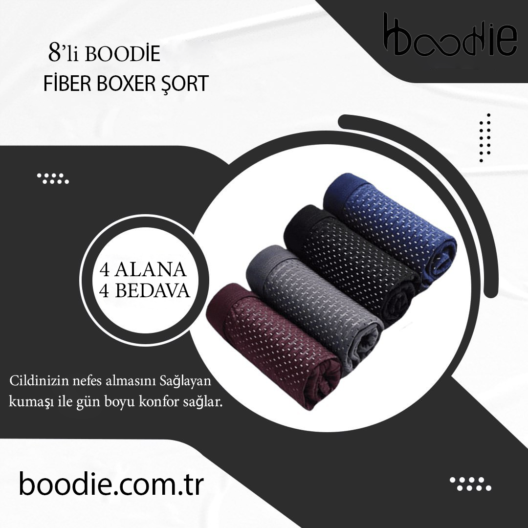 Premium Boodie Fiber Boxer Şort