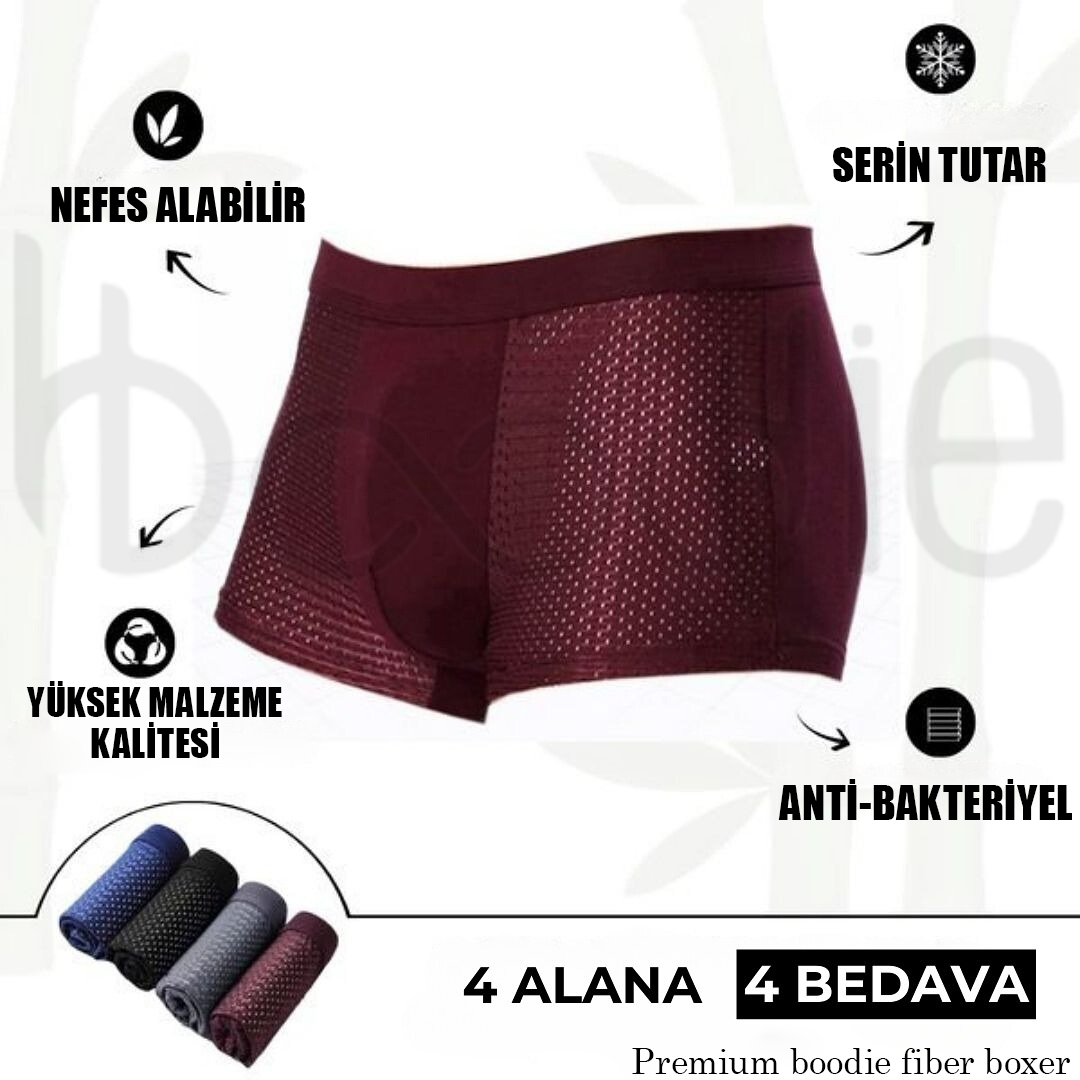 Premium Boodie Fiber Boxer Şort