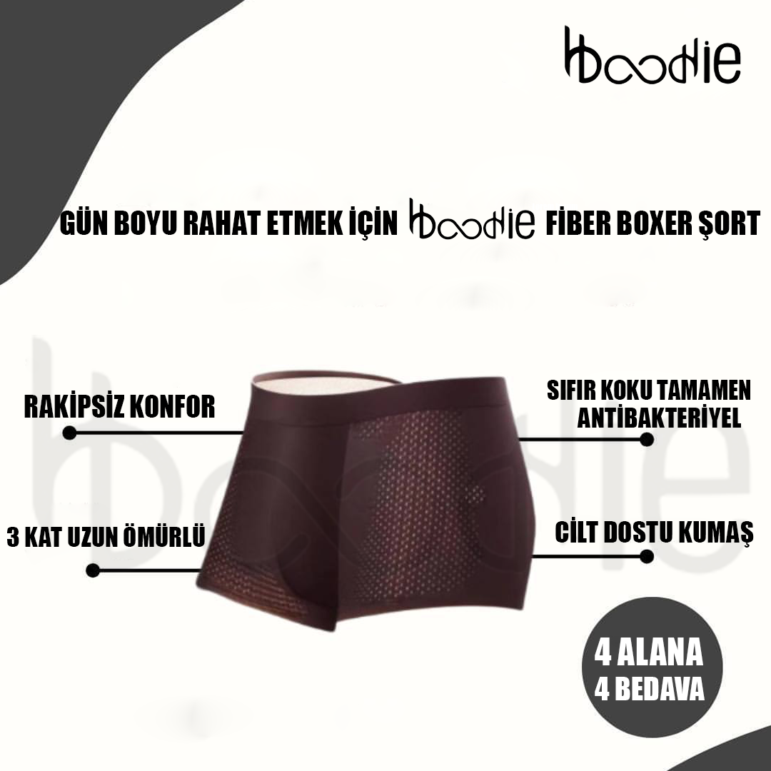 Premium Boodie Fiber Boxer Şort